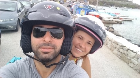 atv ile Mikonos gezmeleri